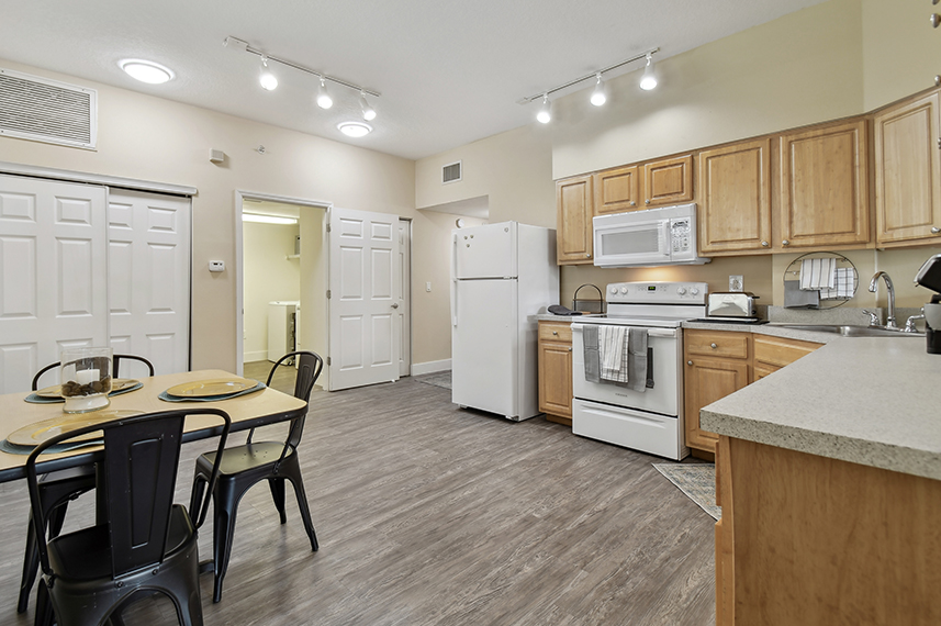 Fully equipped kitchen